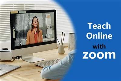 หูฟังคอมพิวเตอร์แบบมีสายสำหรับการสอนระยะไกลด้วย Zoom