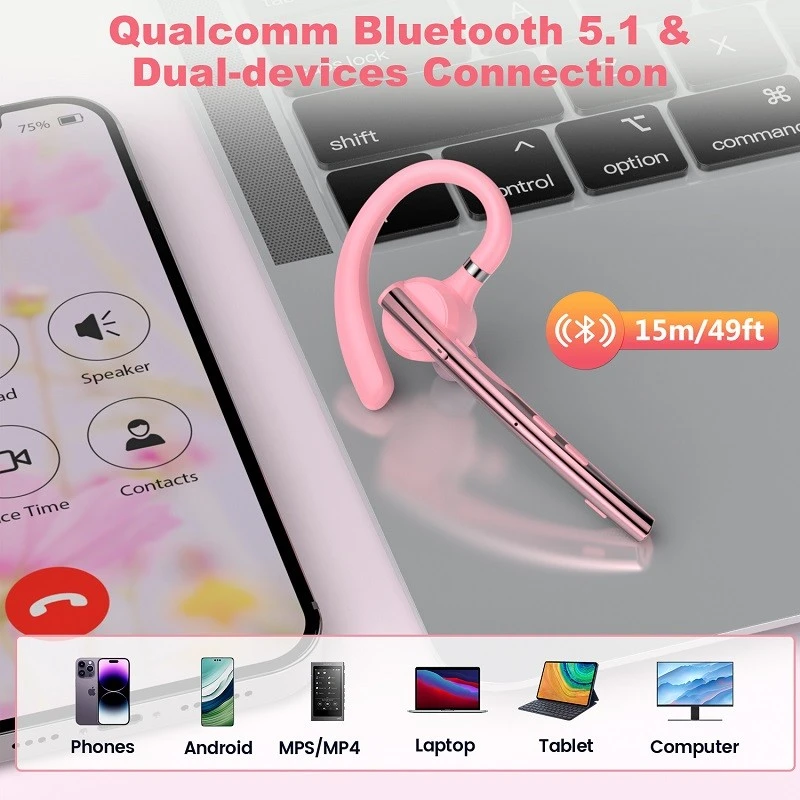 single ear headphones